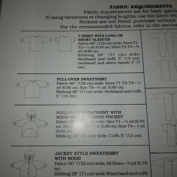 BOOK Kwik Sew's Sewing for Toddlers by Kerstin Martenson, master pattern include - Picture 2 of 12
